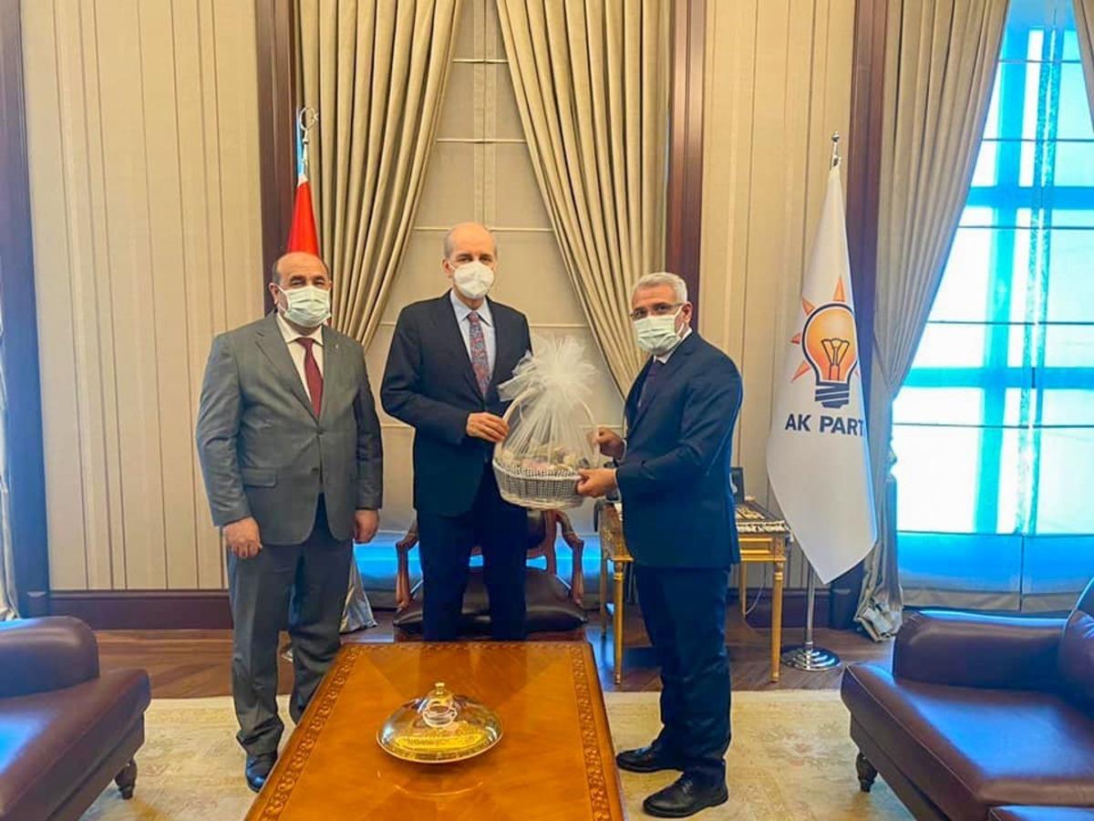 Başkan G&uuml;der&rsquo;in Ankara programı yoğun devam ediyor