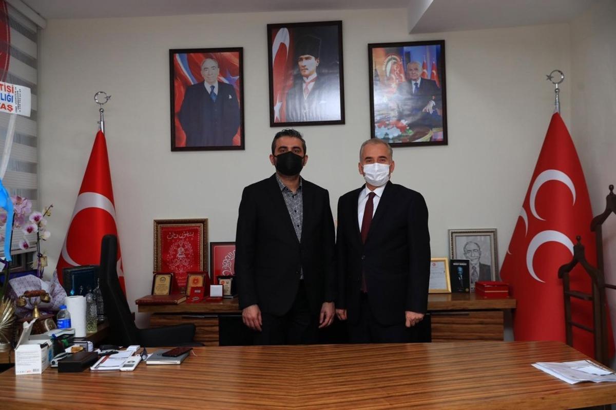 Başkan Zolan&rsquo;dan MHP&rsquo;ye ziyaret