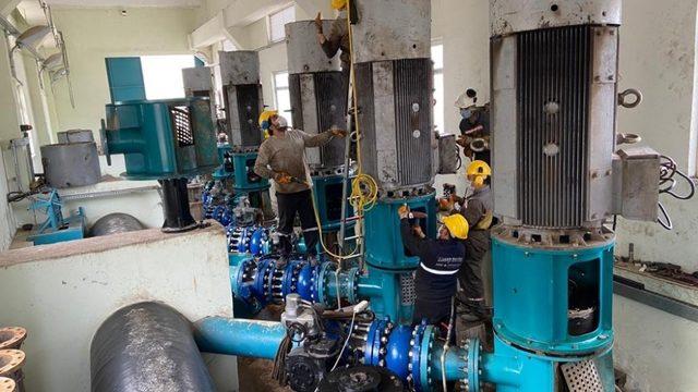 DİSKİ Ergani’deki su sorununu çözüyor