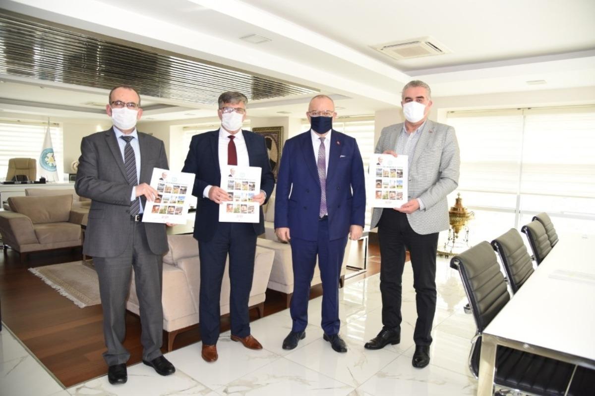 Başkan Erg&uuml;n, toplu ulaşım temsilcilerini dinledi