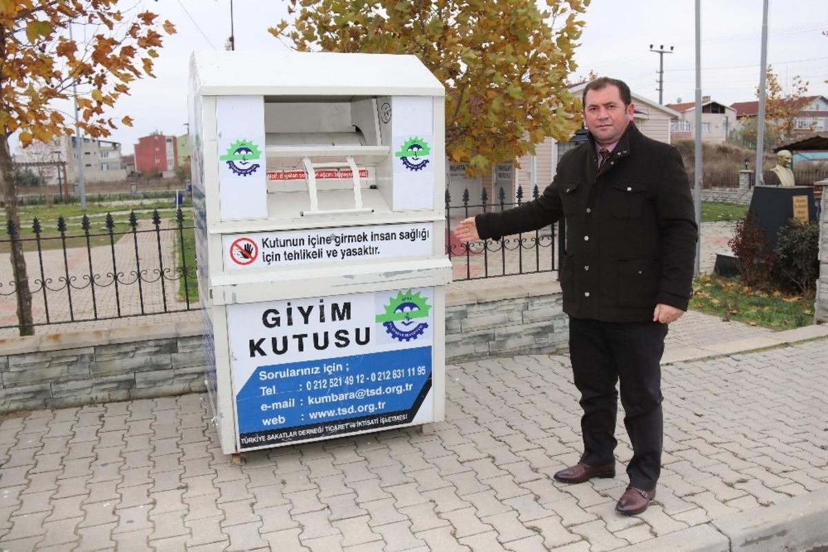 Ergene&rsquo;de eski kıyafetler geri d&ouml;n&uuml;ş&uuml;me kazandırılıyor