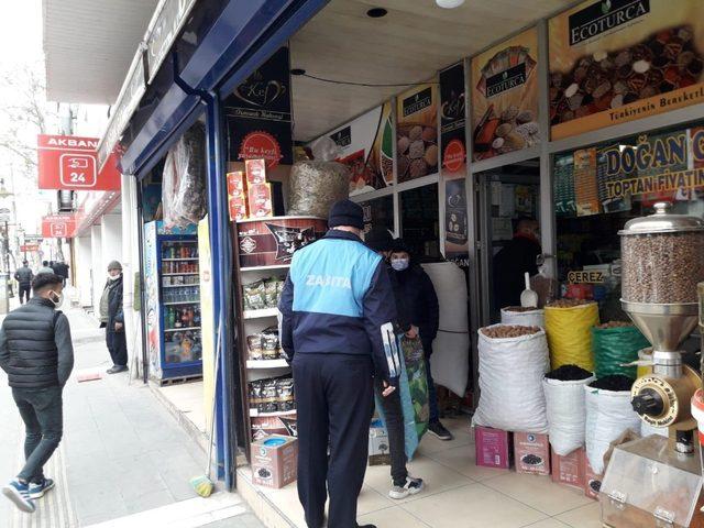 Kaldırım işgalleri denetleniyor 1