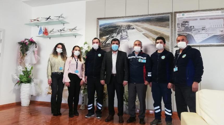 Türk Ulaşım-Sen’den Yasin Savaş’a ziyaret