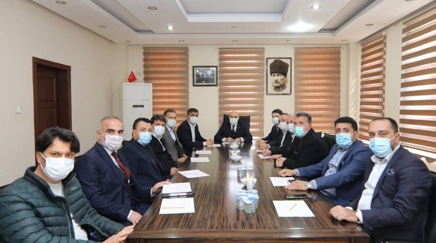 Mardin&rsquo;de Vali Demirtaş başkanlığında OSB m&uuml;teşebbis heyeti toplantısı yapıldı