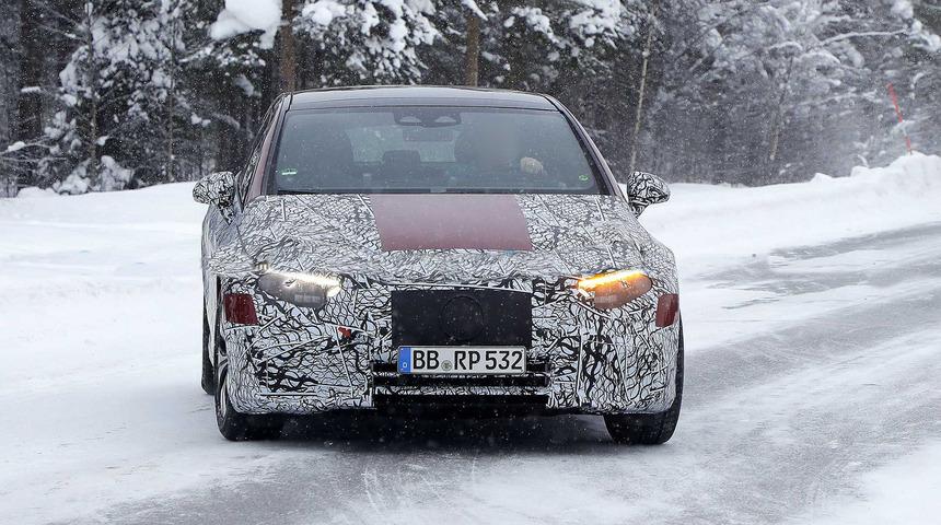 Mercedes-Benz EQS ilk kez bu kadar net görüntülendi!