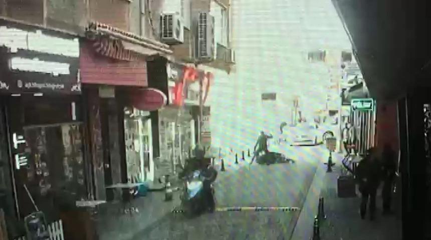 Dehşet anları kamerada: Beyzbol sopasıyla dövüp silahla yaraladılar