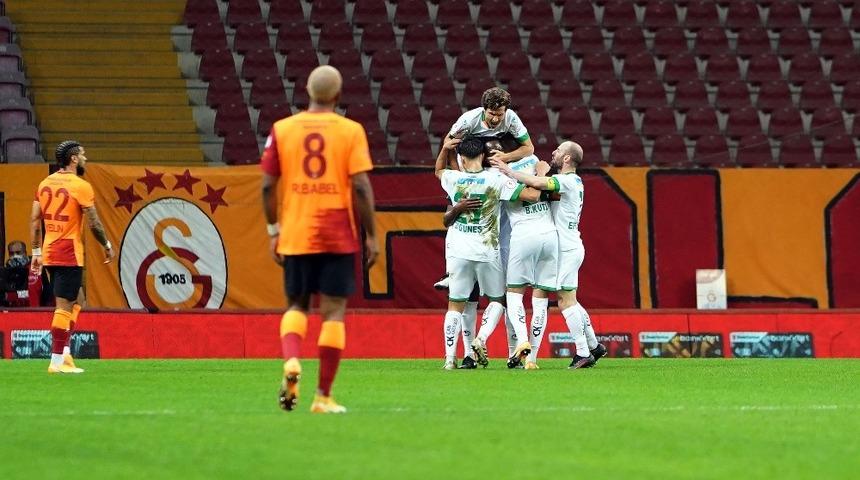 Galatasaray 5 maç sonra yenildi