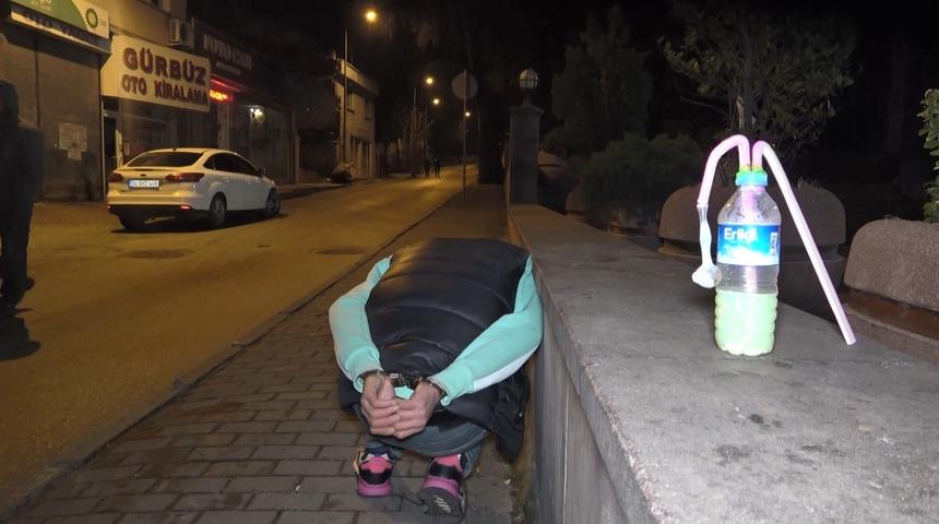 'Cebimde diş ilacı var' diyen şüphelinin üst aramasında uyuşturucu çıktı