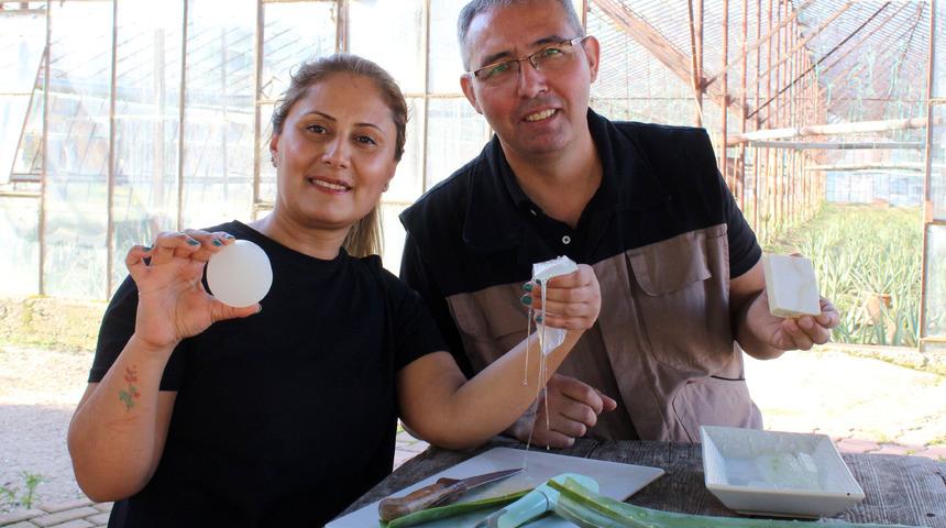 Yüzündeki alerjiyi geçiren bitkinin üreticisi oldu