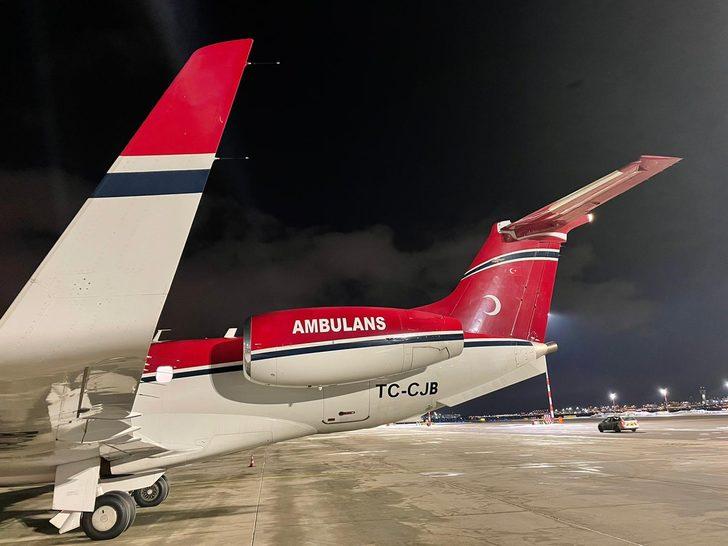 Hollanda yoğun bakım fişini çekmişti, özel uçakla Türkiye’ye getirildi G1