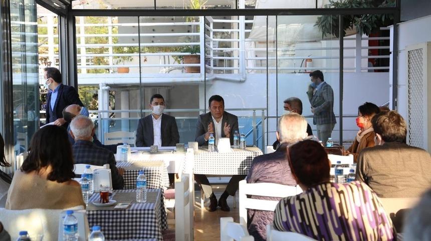 Başkan Ulutaş otelcilerle bir araya geldi