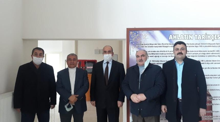 Ahlat Şehit Aileleri Derneğine yer tahsisi yapıldı