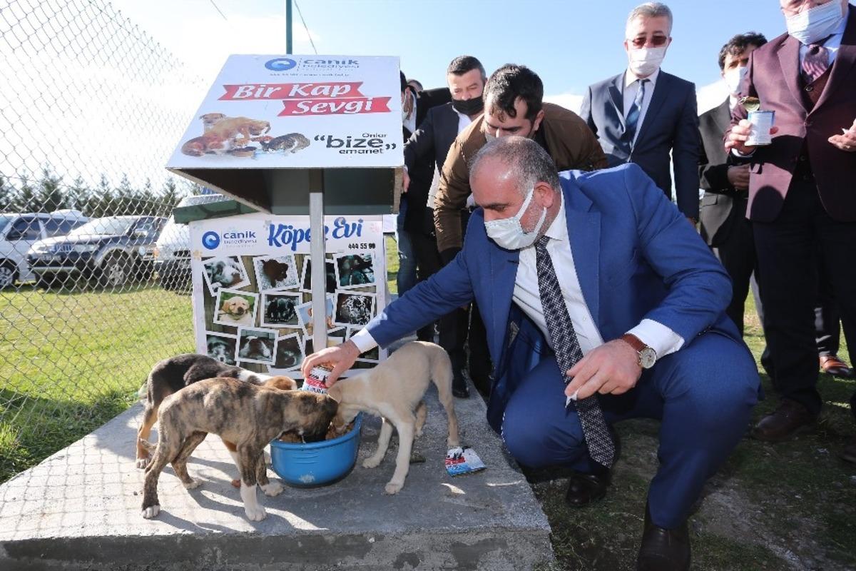 Canik&rsquo;te can dostlar mutlu