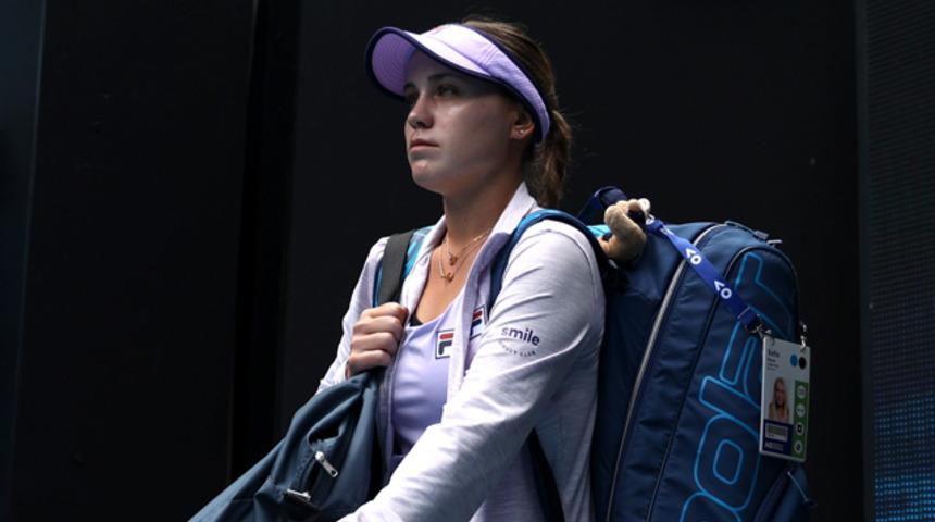 Avustralya Açık'ta son şampiyon Sofia Kenin'den erken veda