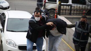 Tekirdağ'da döner dükkanı işletmecisi kadının katil zanlısı adliyeye sevk edildi