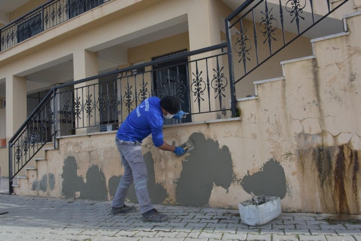 Aliağa Belediyesi ekipleri Hacı&ouml;merli Mahallesi&rsquo;nde