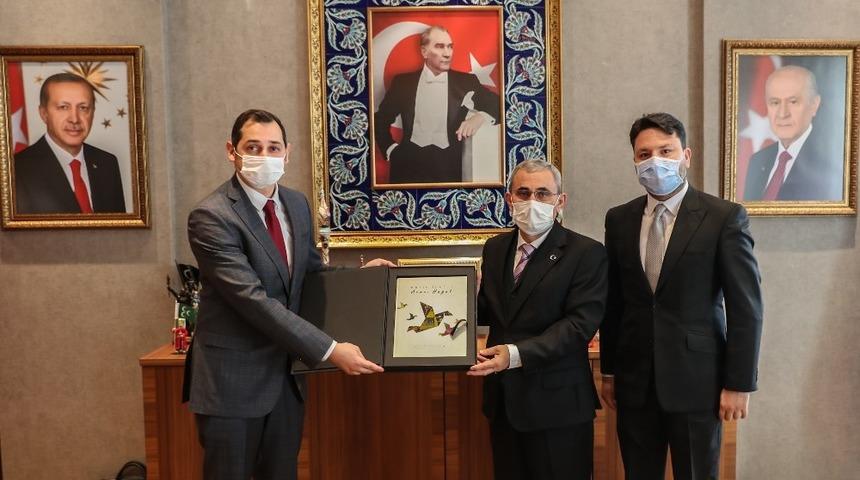 Basın İlan Kurumu&rsquo;ndan Başkan Işık&rsquo;a ziyaret