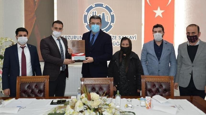 HKMO B&ouml;lge Başkanı Yıldırım: &ldquo;Vali Memiş Erzurum i&ccedil;in bir şanstır, &ccedil;alışmalarını takdirle izliyoruz.