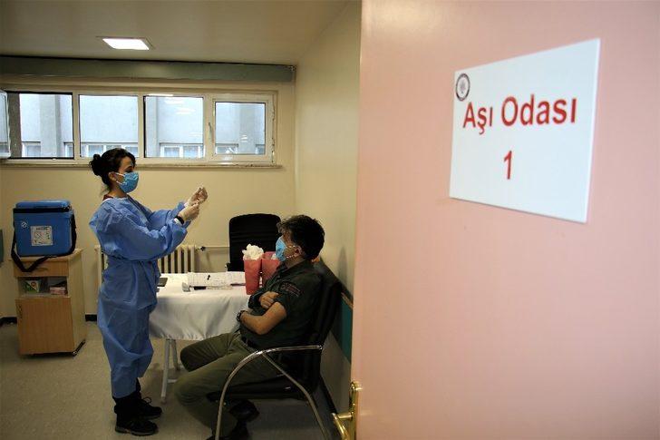 Sağlık çalışanlarına ikinci doz aşılama Elazığ’da başladı G2