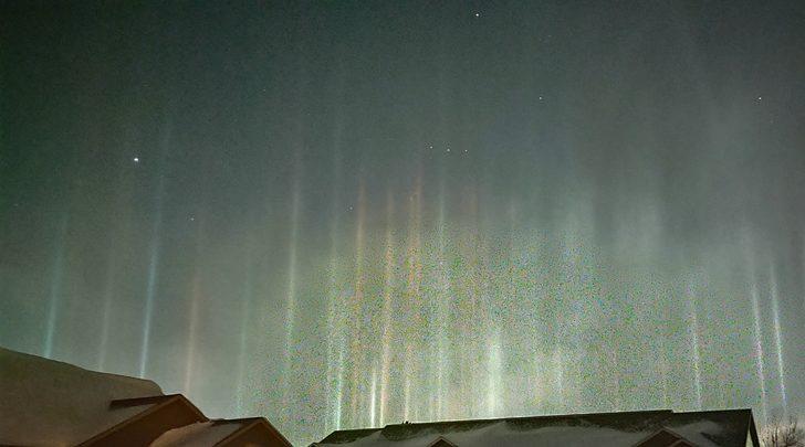 ABD’de nadir rastlanan ‘ışık sütunları’ fotoğraflandı G2