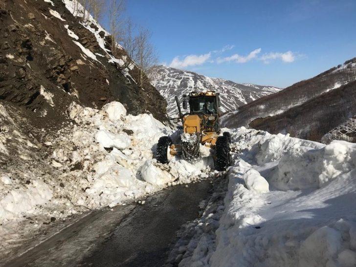 Muş Özel İdaresi ekipleri çığ tehlikesi atlattı G1