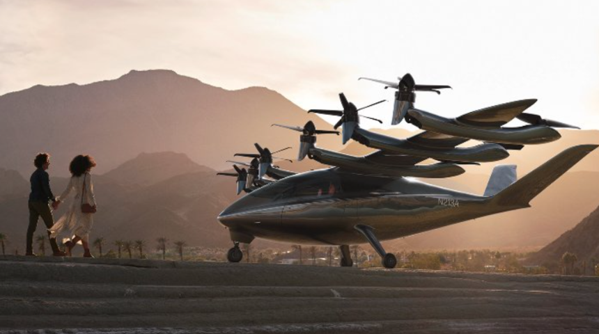 ABD'li hava yolu şirketinden 200 elektrikli uçan taksi hedefi!