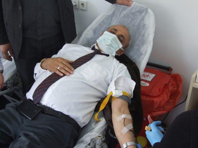 Yerköy’de kan bağışı kampanyası başladı