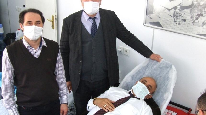 Yerk&ouml;y&rsquo;de kan bağışı kampanyası başladı