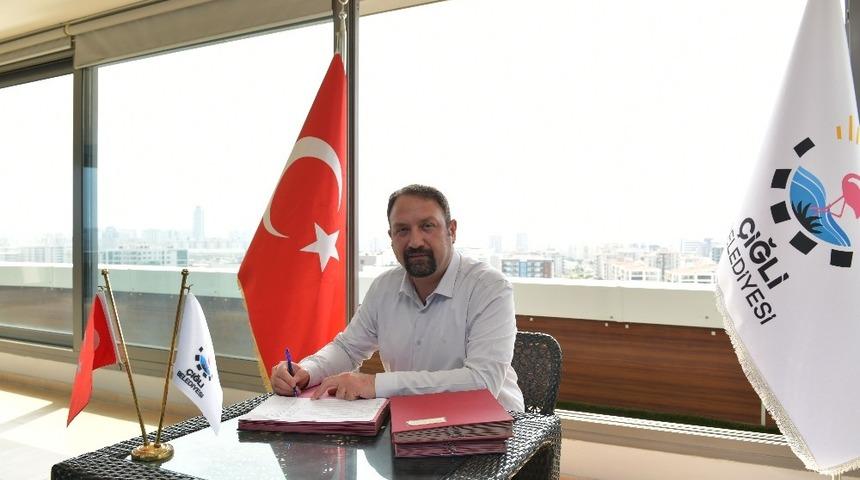 &Ccedil;iğli Belediyesinden Harmandalı b&ouml;lgesine imar m&uuml;jdesi