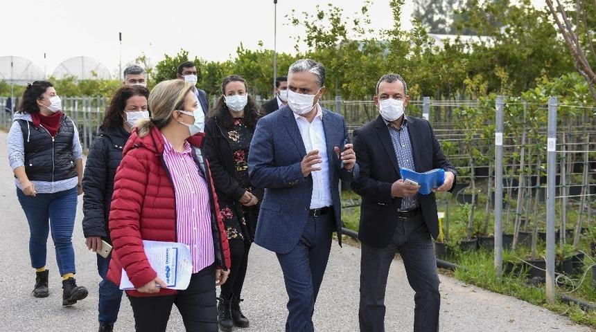 Muratpaşa Belediyesinin balkon bahçeciliği çalışmasıyla toplumu bütünleşiyor