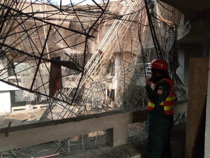 Pakistan’da inşaat halindeki caminin kubbesi çöktü: 3 ölü G2