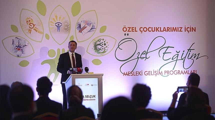 Özel Eğitim Mesleki Gelişim Programları! Milli Eğitim Bakanı Ziya Selçuk tanıttı