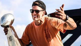 Tampa Bay Buccaneers'ın kutlamaları denizde devam etti