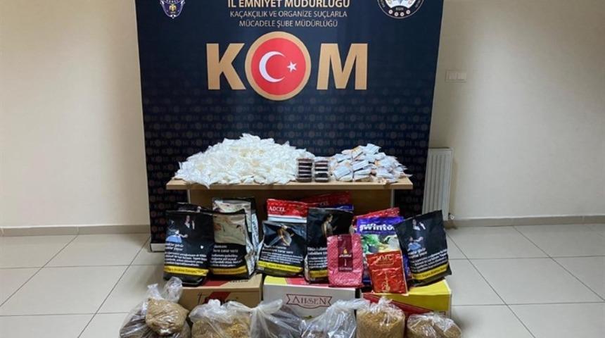 Kaymaklı&rsquo;da 29 kilogram ka&ccedil;ak t&uuml;t&uuml;n ele ge&ccedil;irildi