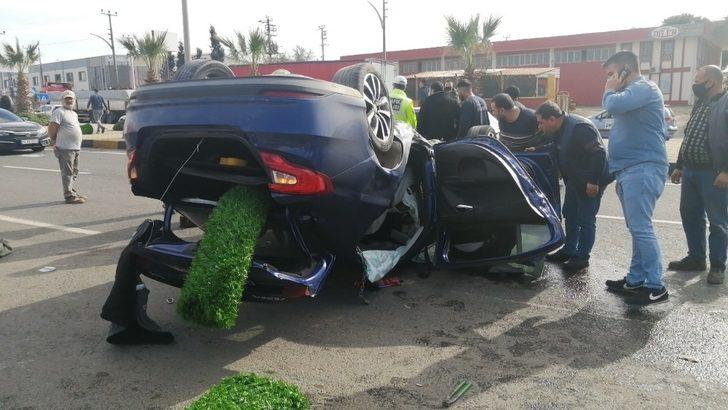 İki otomobil çarpıştı, 2’si ağır 5 yaralı G1