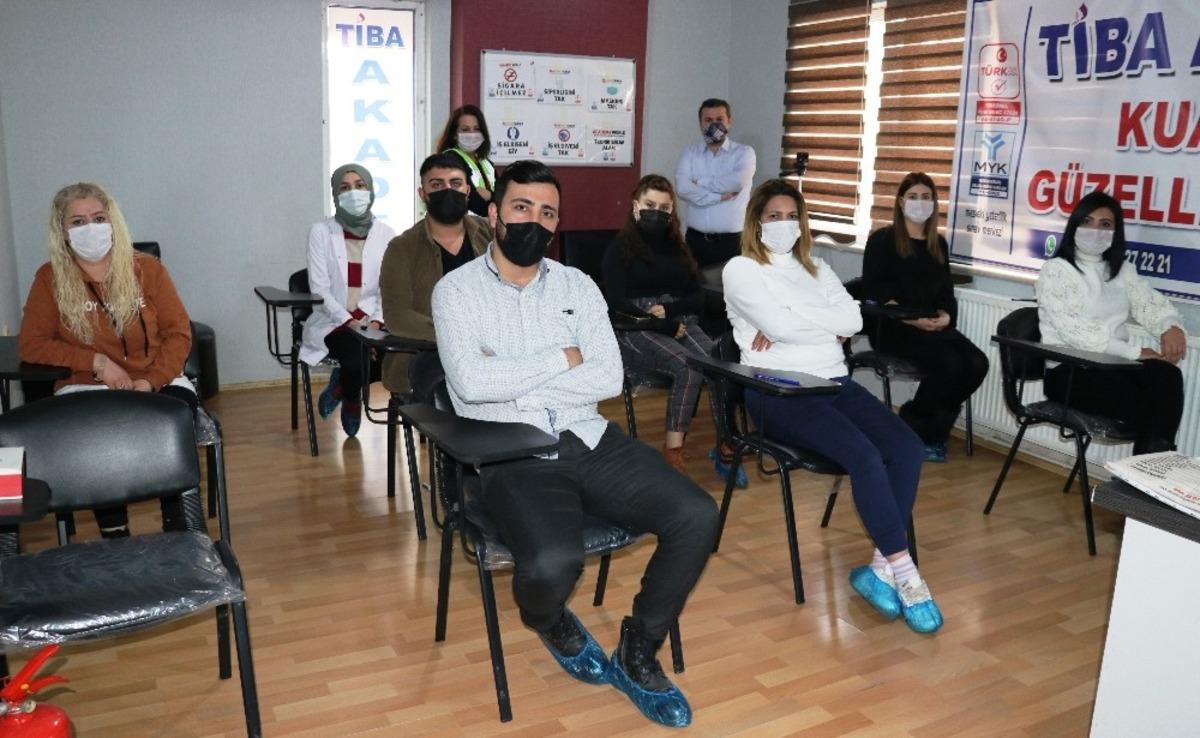 Tiba Akademi&rsquo;de mesleki yeterlilik sınavı