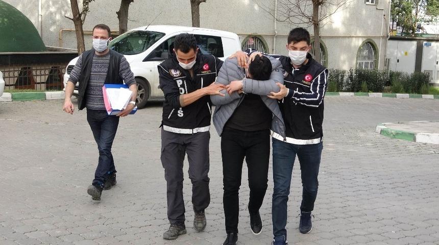 Uyuşturucu ticaretinden gözaltına alındı