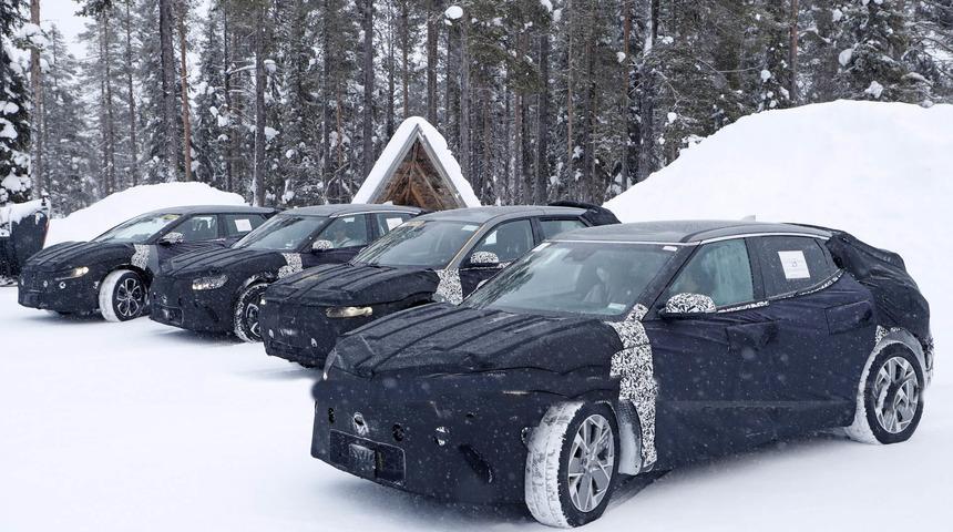 Kia, Hyundai ve Genesis’in elektrikli otomobilleri kameralara yakalandı!
