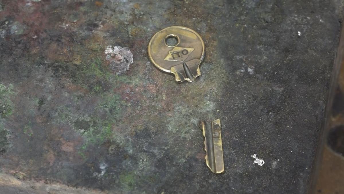 (cuma ge&ccedil;ilecek) Kırılan anahtarını oksijen ile kaynak yaptı