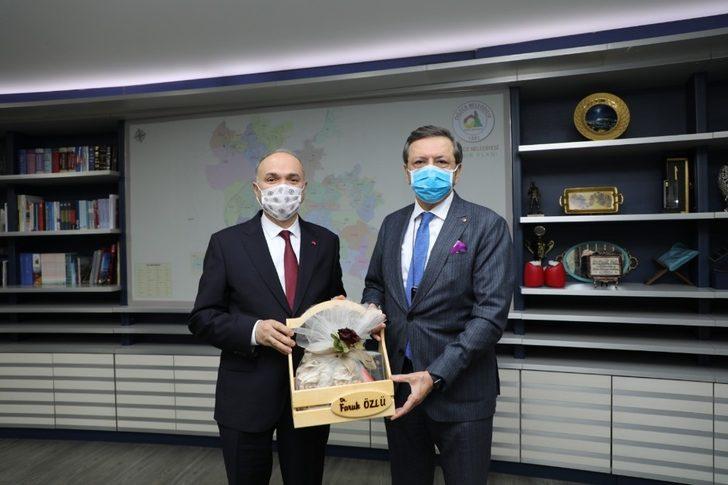 TOBB Başkanı Rifat Hisarcıklıoğlu, Özlü’yü ziyaret etti G1