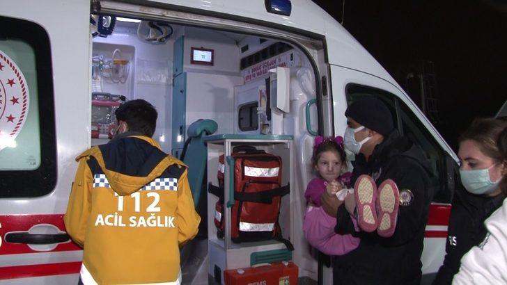 Alkollü sürücü çocuklarının içinde bulunduğu otomobil ile polis kontrol noktasına daldı G2