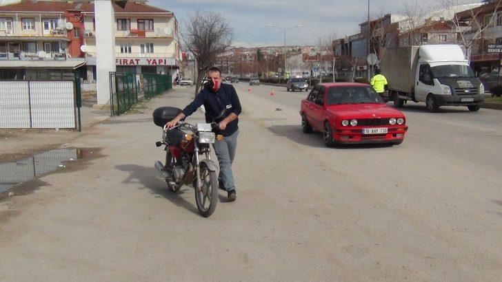 Evrakı eksik olan cezayı yedi G1