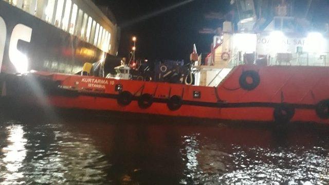 Gallıpolı Seaways isimli gemideki yangın tamamen söndürüldü