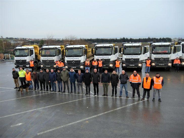 Büyükçekmece’de kar timleri teyakkuza geçti G5