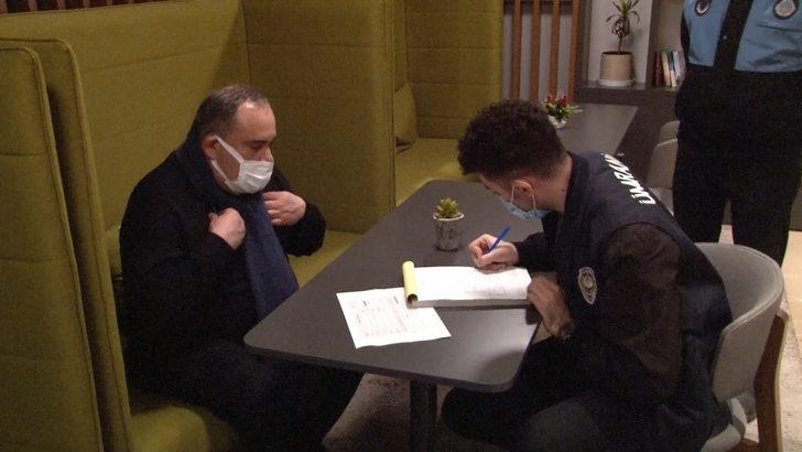 (Özel) Ümraniye’de otel restorantına sosyal mesafe ve maske baskını G5