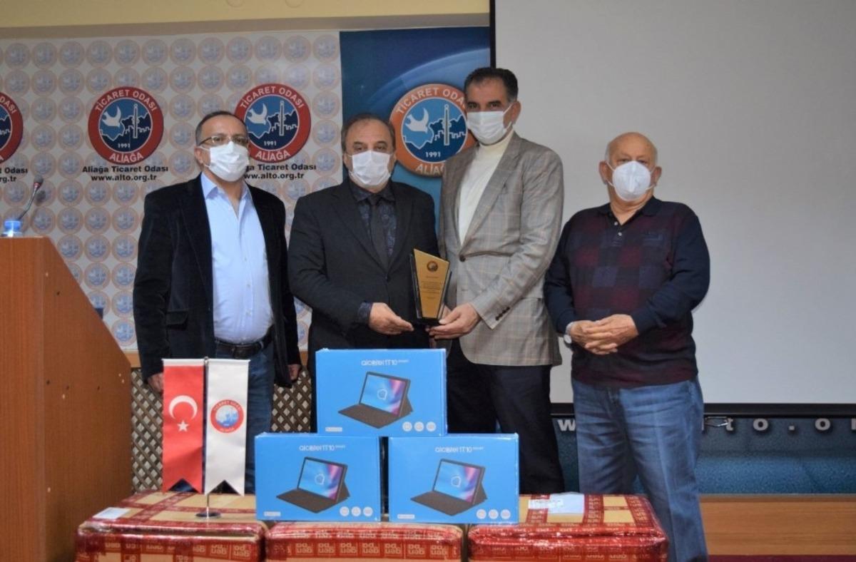 ALTO&rsquo;dan Aliağalı &ouml;ğrencilere tablet desteği