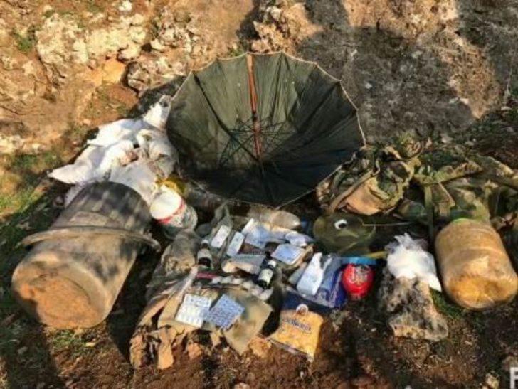 Mardin’de teröristlere ait depo kullanılamaz hale getirildi G3