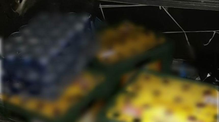 Otomobilden içki satarken yakalandı