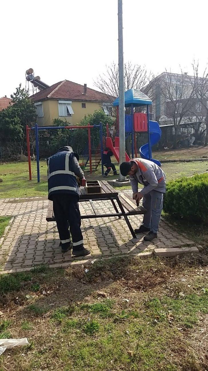 Döşemealtı’nda 120 parkta budama ve bakım yapıldı G3
