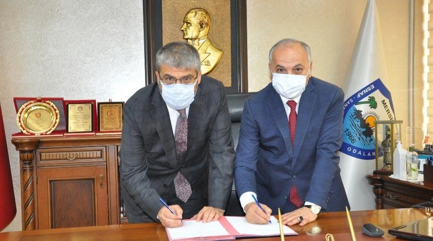 Mersin ESOB ile Tarsus &Uuml;niversitesi arasında işbirliği protokol&uuml; imzalandı